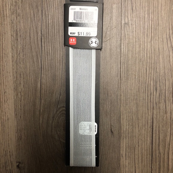 Under Armour Women's Mesh Headband Light Blue One - Picture 4 of 6